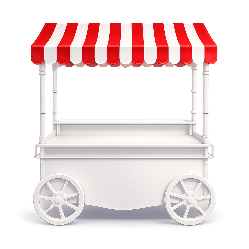 Иллюстрация услуги «Аренда тележек» — Праздник каждый день