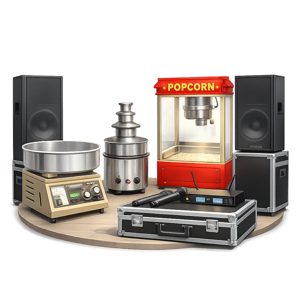 Иллюстрация услуги «Аренда оборудования» — Праздник каждый день